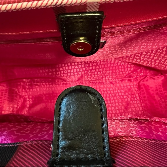 Kate Spade Pink Plaid Tote - Picture 14 of 16